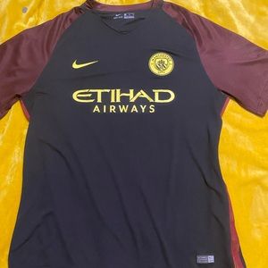 Nike Manchester city black jersey